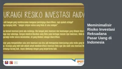 Meminimalisir Risiko Investasi Reksadana Pasar Uang di Indonesia