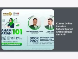 Kursus Online Investasi Saham Syariah Gratis: Belajar dari Ahli