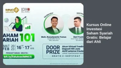 Kursus Online Investasi Saham Syariah Gratis: Belajar dari Ahli