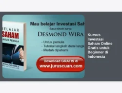 Kursus Investasi Saham Online Gratis untuk Beginner di Indonesia