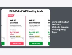 Mengoptimalkan Performa Website dengan Hosting yang Tepat