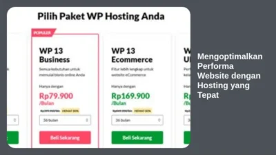 Mengoptimalkan Performa Website dengan Hosting yang Tepat