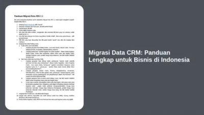 Migrasi Data CRM: Panduan Lengkap untuk Bisnis di Indonesia