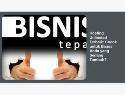 Hosting Unlimited Terbaik: Cocok untuk Bisnis Anda yang Sedang Tumbuh?