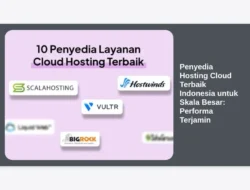 Penyedia Hosting Cloud Terbaik Indonesia untuk Skala Besar: Performa Terjamin