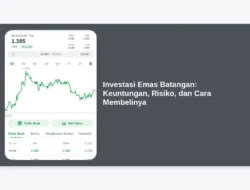 Investasi Emas Batangan: Keuntungan, Risiko, dan Cara Membelinya