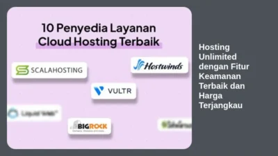 Hosting Unlimited dengan Fitur Keamanan Terbaik dan Harga Terjangkau