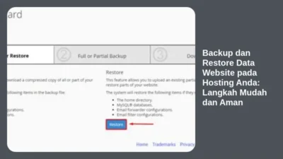 Backup dan Restore Data Website pada Hosting Anda: Langkah Mudah dan Aman
