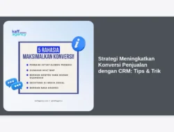 Strategi Meningkatkan Konversi Penjualan dengan CRM: Tips & Trik