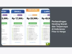 Perbandingan Hosting Murah dan Terpercaya di Indonesia: Fitur & Harga