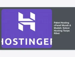 Paket Hosting cPanel Murah & Mudah: Solusi Hosting Tanpa Ribet