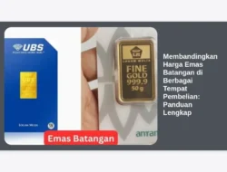 Membandingkan Harga Emas Batangan di Berbagai Tempat Pembelian: Panduan Lengkap