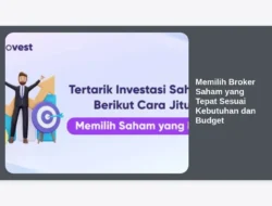 Memilih Broker Saham yang Tepat Sesuai Kebutuhan dan Budget