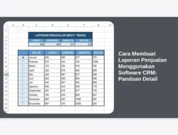 Cara Membuat Laporan Penjualan Menggunakan Software CRM: Panduan Detail