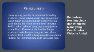 Perbedaan Hosting Linux dan Windows: Mana yang Cocok untuk Website Anda?