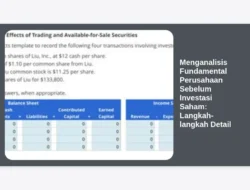 Menganalisis Fundamental Perusahaan Sebelum Investasi Saham: Langkah-langkah Detail