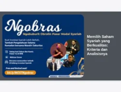 Memilih Saham Syariah yang Berkualitas:  Kriteria dan Analisisnya