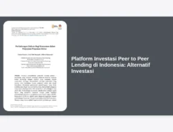 Platform Investasi Peer to Peer Lending di Indonesia: Alternatif Investasi