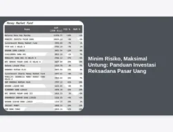 Minim Risiko, Maksimal Untung: Panduan Investasi Reksadana Pasar Uang