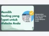 Menentukan Ukuran Hosting yang Tepat untuk Website Anda