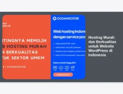 Hosting Murah dan Berkualitas untuk Website WordPress di Indonesia