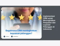 Implementasi CRM untuk Meningkatkan Penjualan dan Layanan Pelanggan di Indonesia