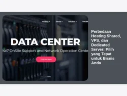 Perbedaan Hosting Shared, VPS, dan Dedicated Server: Pilih yang Tepat untuk Bisnis Anda