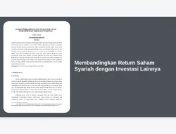 Membandingkan Return Saham Syariah dengan Investasi Lainnya