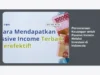Perencanaan Keuangan untuk Passive Income Melalui Investasi di Indonesia
