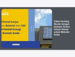 Paket Hosting Murah dengan Domain Gratis:  Solusi Hemat untuk Website Anda