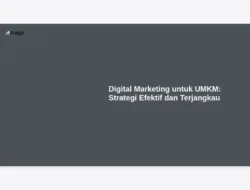 Digital Marketing untuk UMKM: Strategi Efektif dan Terjangkau