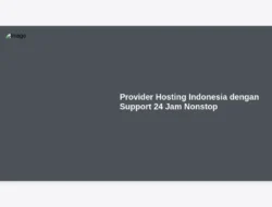 Provider Hosting Indonesia dengan Support 24 Jam Nonstop