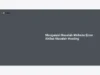 Mengatasi Masalah Website Error Akibat Masalah Hosting