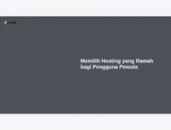Memilih Hosting yang Ramah bagi Pengguna Pemula